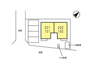 サニーフラット（D)の物件外観写真